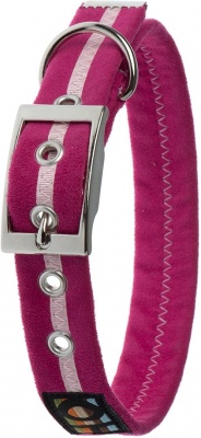 Oscar & Hooch Dog Collar L (41-51cm) Hot Pink RRP £16.99 CLEARANCE XL £7.99